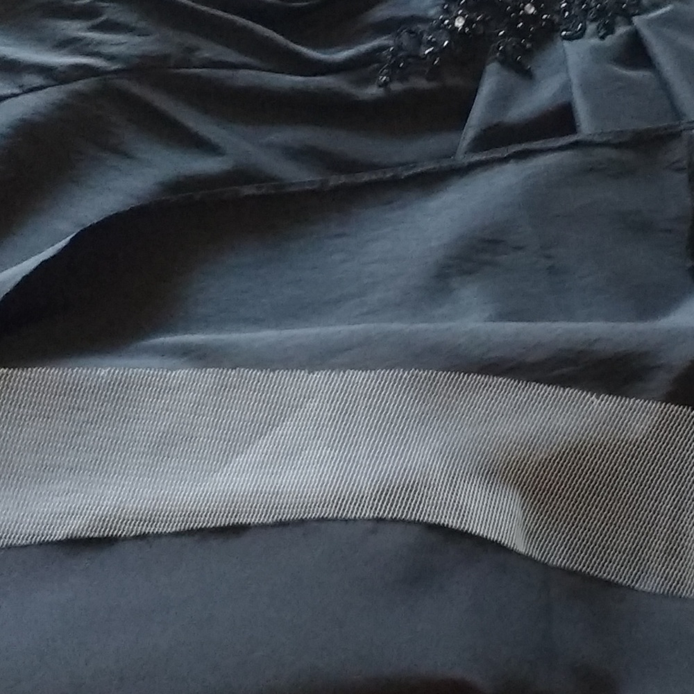 *Jade Couture black sleeveless beaded dress 12 - Picture 5 of 8
